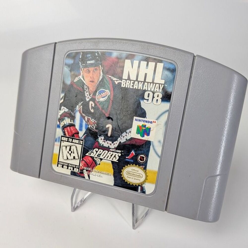 NHL Breakaway 98 - Authentic and Tested - N64